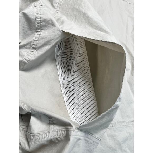 Columbia PHG Omni Shade Mens Shirt Tan Orange Size LARGE Long Sleeve - Picture 13 of 16